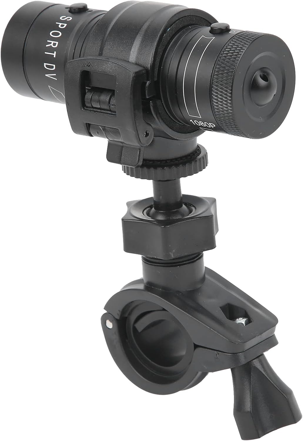 Full HD 1080P Mini Sports Camera - 120 Wide Angle Action Cam, IPX-4 Waterproof Video Recorder for Bicycle, Motorcycle Helmet and Handlebar