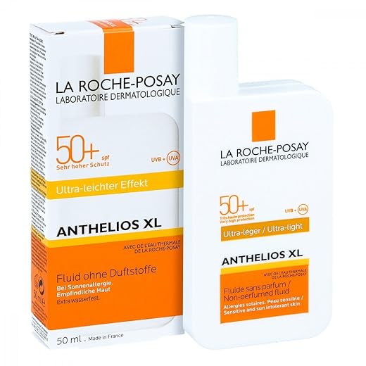LA ROCHE POSAY Anthelios XL Fluido Ultra Ligero, SPF 50, 50ML