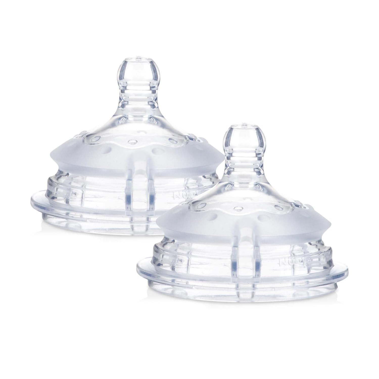 Nuby 2 Piece Slow Flow Comfort Nipple