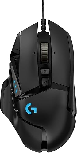 Logitech G502 Lightspeed - Mouse inalámbrico para juegos, Negro