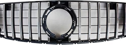 Miniatura 6 de Rejilla delantera estilo AMG plata GT estilo AMG 2020 2021 2022 para Mercedes Benz GLC clase W253 X253 GLC 300 GLC250