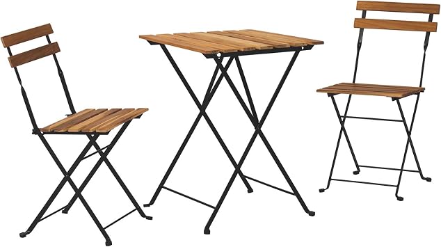 HOMPUS Spergola Wood Weather Resistant Outdoor Furniture Set