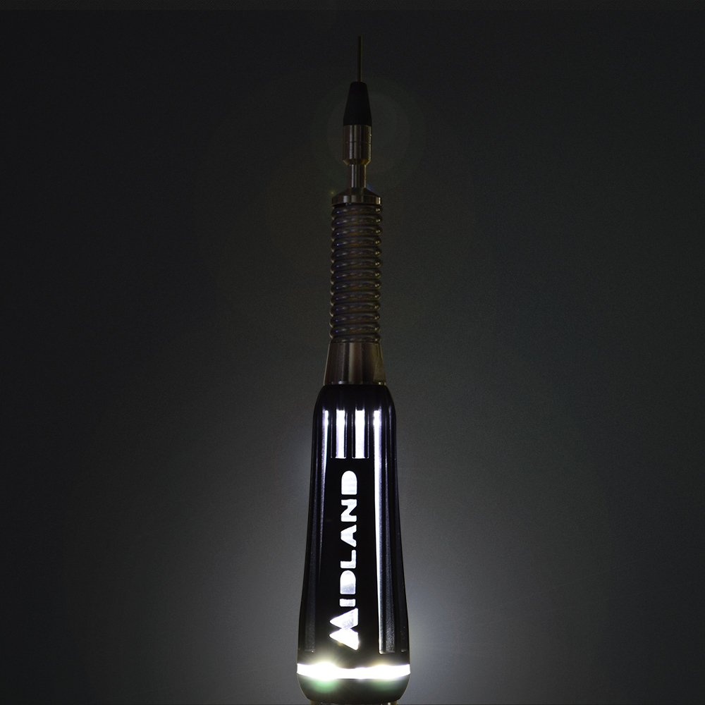 Antena CB Midland LUX 1000-S z kablem i stałym uchwytem, długość 1200 mm, kod C1258