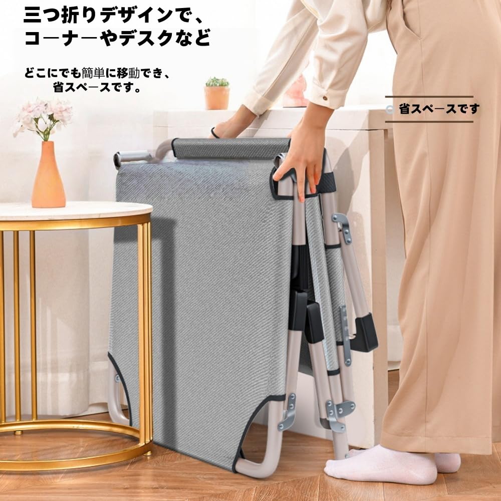 Amazon.co.jp: Duojidianzi 折りたたみベッド 簡易ベッド 枕付き