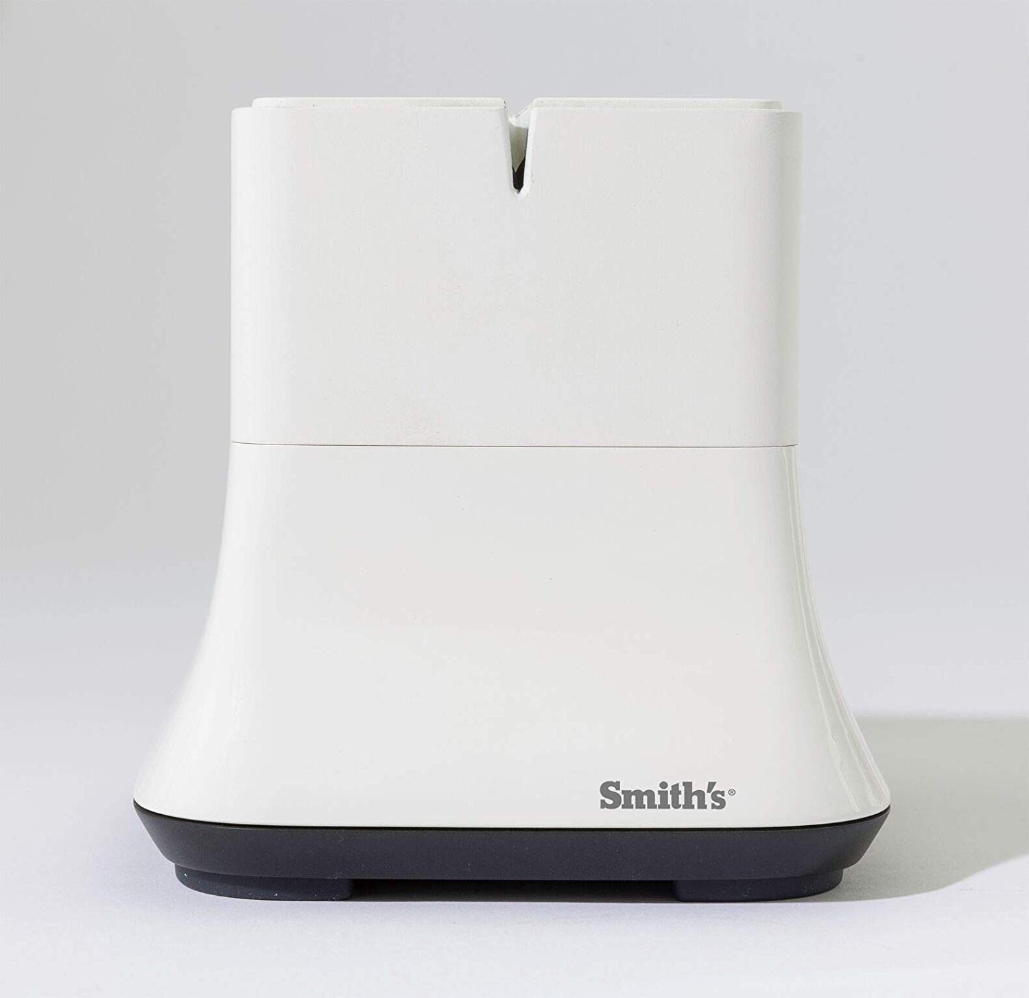 Smith's 50927 - Afilador de cuchillos eléctrico de una sola ranura, color blanco