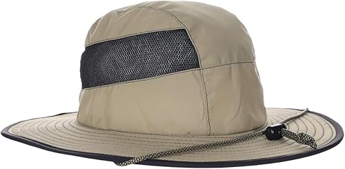 Miniatura 6 de Panama Jack Sombrero de sol para hombre, cubo Boonie de nailon, plegable, ala grande de 3 14 pulgadas, protección solar UPF 50+ UVAUVB