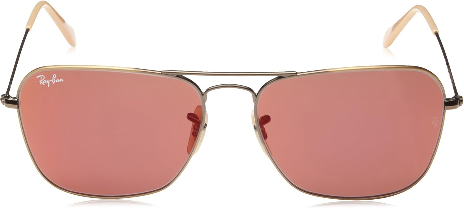 ray ban caravan red