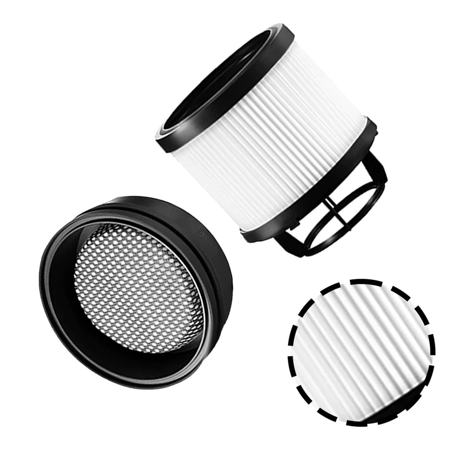 Pre-Filtro con Filtro Juego De Filtro De Reemplazo Lavable | Compatible Con Roborock H50 Ultra H60 Aspiradora Herramientas De Limpieza Del Hogar Filtro