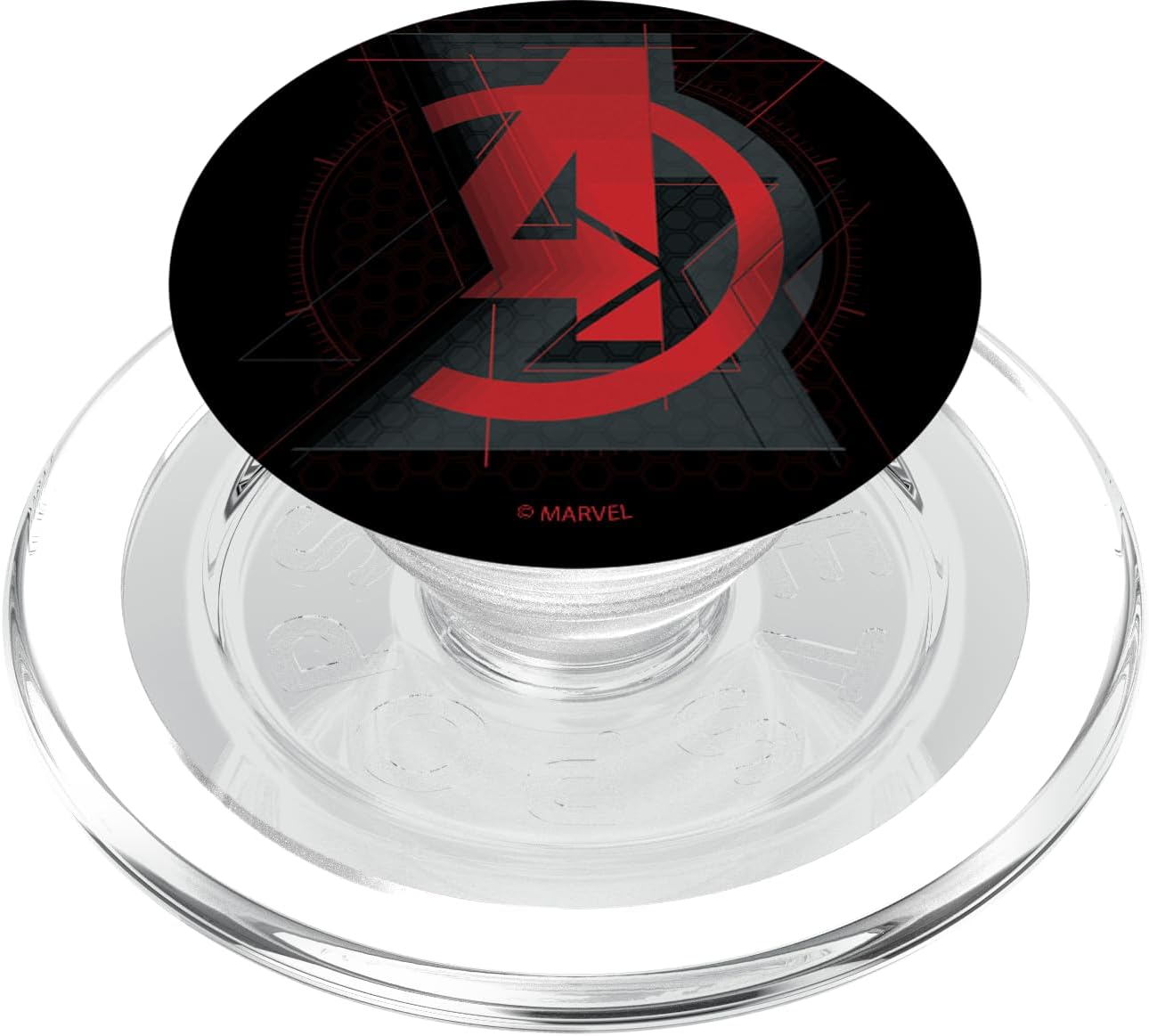 Marvel Black Widow Movie Avengers Logo PopSockets MagSafe PopGrip for iPhone