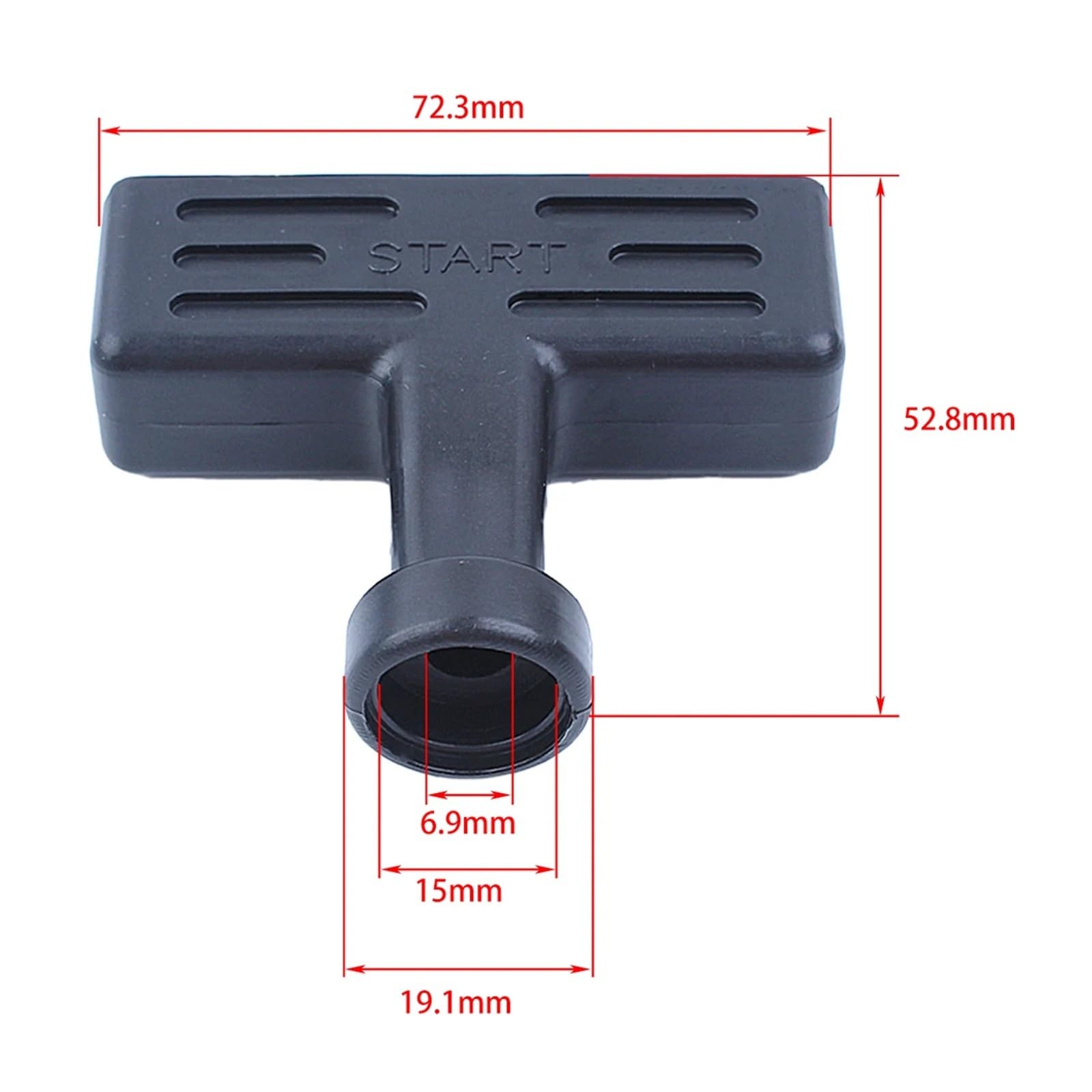 Arranque de tracción Recokil for Eh12 268-50201-00 Kit de Cuerda con empuñadura, Arranque Recokil, Empuñadura, Cuerda