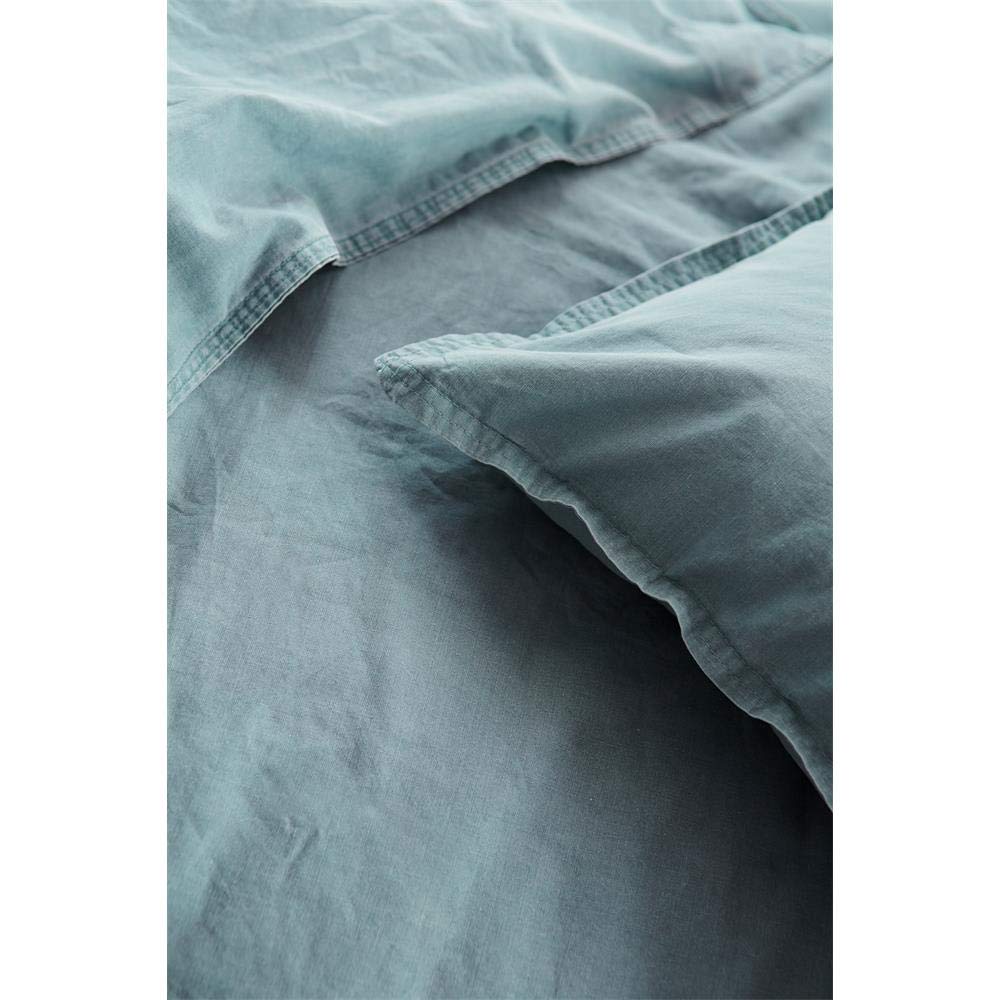 Thomas rinforzato di biancheria da letto stonewashed | 588 turchese – 135 X 200