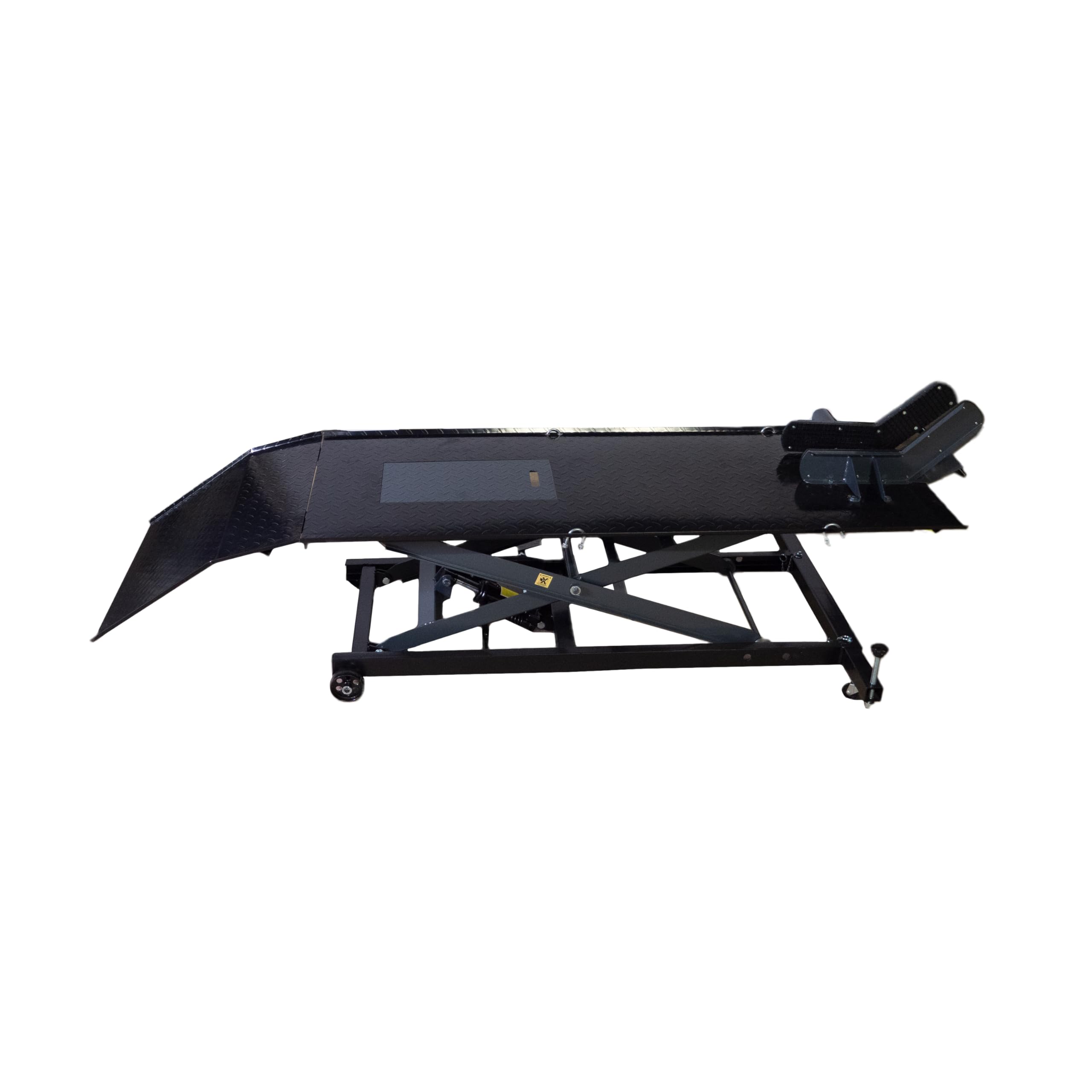 BPAC Table Elevatrice Moto 450 KG Hydraulique - Table Elevatrice Atelier pour Moto - Largeur 60 cm