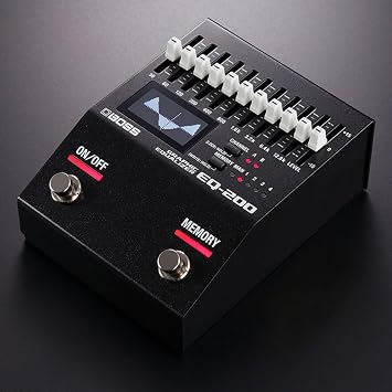 Boss EQ-200 Graphic Equalizer + Keepdrum Jack Cable 3 m