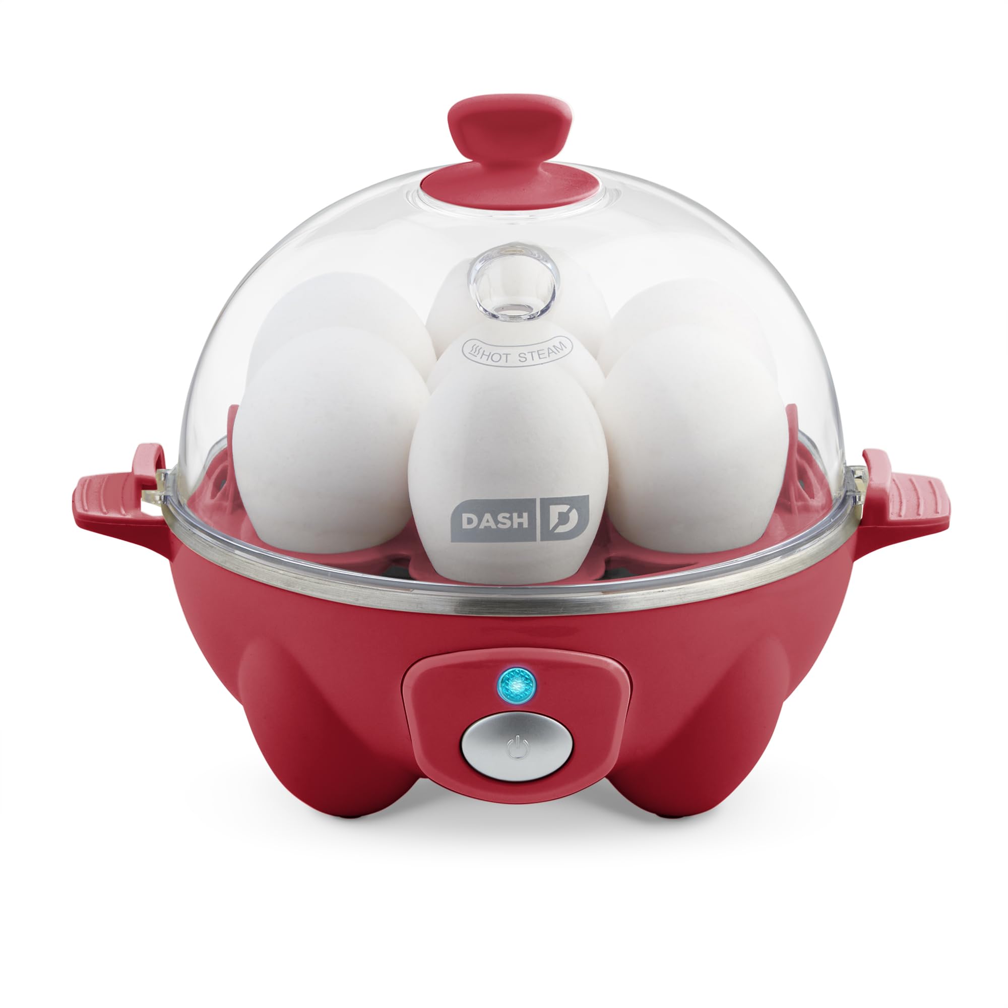 DASH Rapid Egg Cooker: 7 Egg Capacity Electric Egg Cooker for Hard Boiled Eggs, Poached Eggs, Scrambled Eggs, or Omelets.