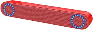 Mini Soundbar Wireless Mini Bluetooth Speaker 360° Surround Sound Effect 3 Sound Effects Built-in Bluetooth 5.0 Chip Wired and Wireless The Connection Distance Exceeds 10 Meters,Blue The New