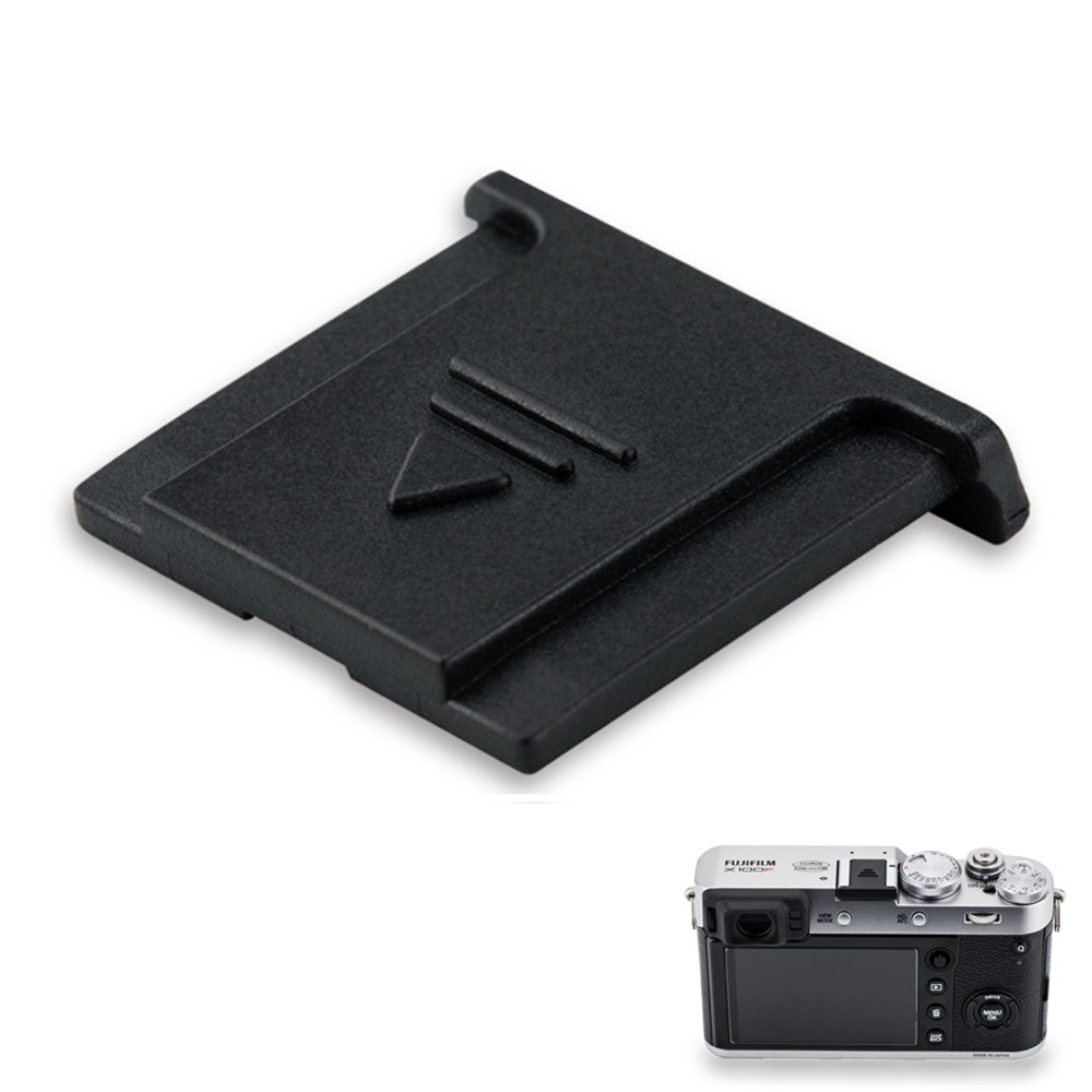 JJC Hot Shoe Cover Hot Shoe Cap Protector Mount for Fujifilm X-T30 X-T20 X-T10 X-T3 X-T2 X-T1 X-T100 X-PRO2 X-PRO1 X-E3 X-E2 X-E1 X-A1 X-A2 X-A10 X-A5 X-H1 X100F X100S X10 X30 X70 GFX 50S etc. -Black