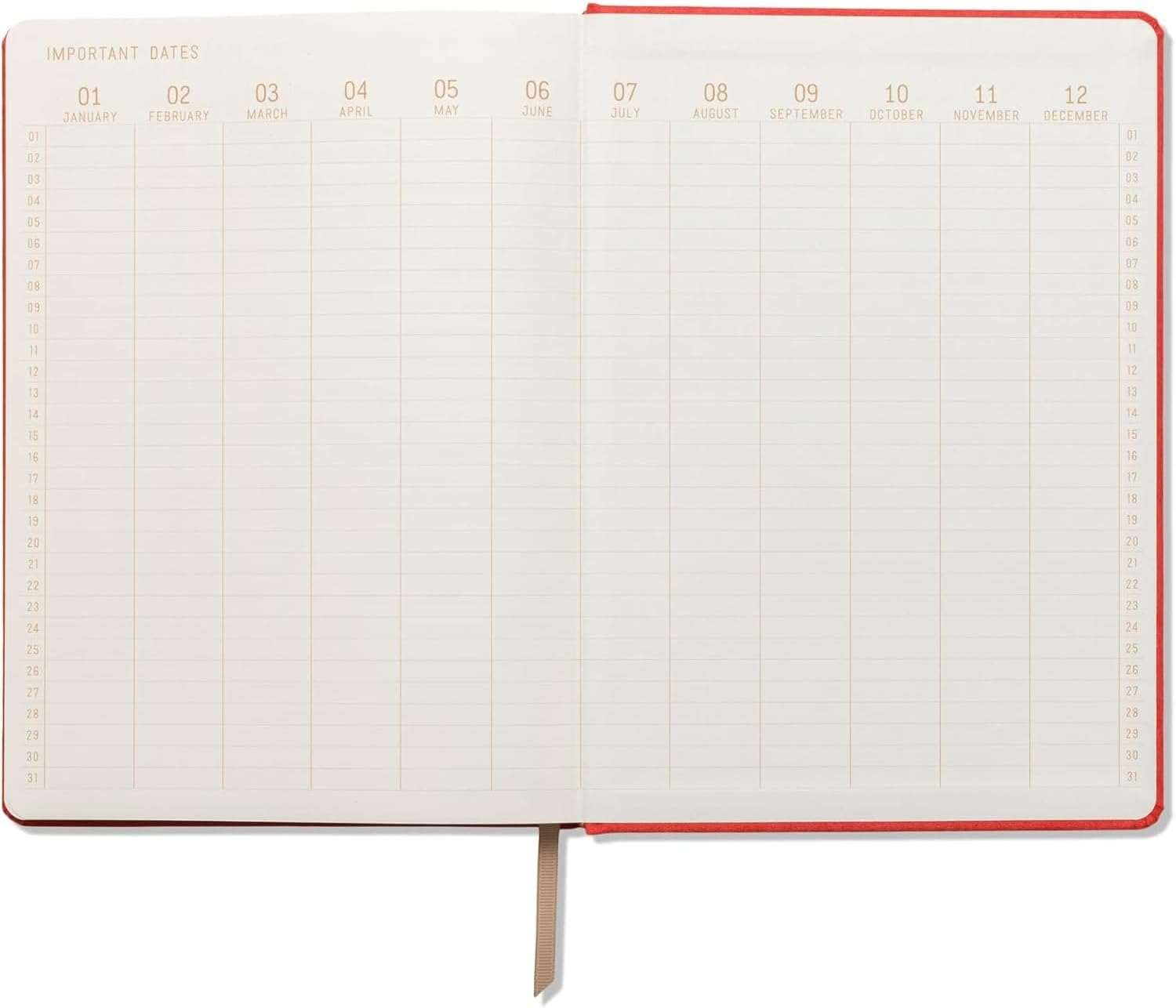 DesignWorks Ink Floral 7.25" x 10.25" Jumbo Journal Notebook with Soft Touch Cover, Gold Accents, Lined Pages, Ribbon Marker for Work, Writing, Journaling (Orange)