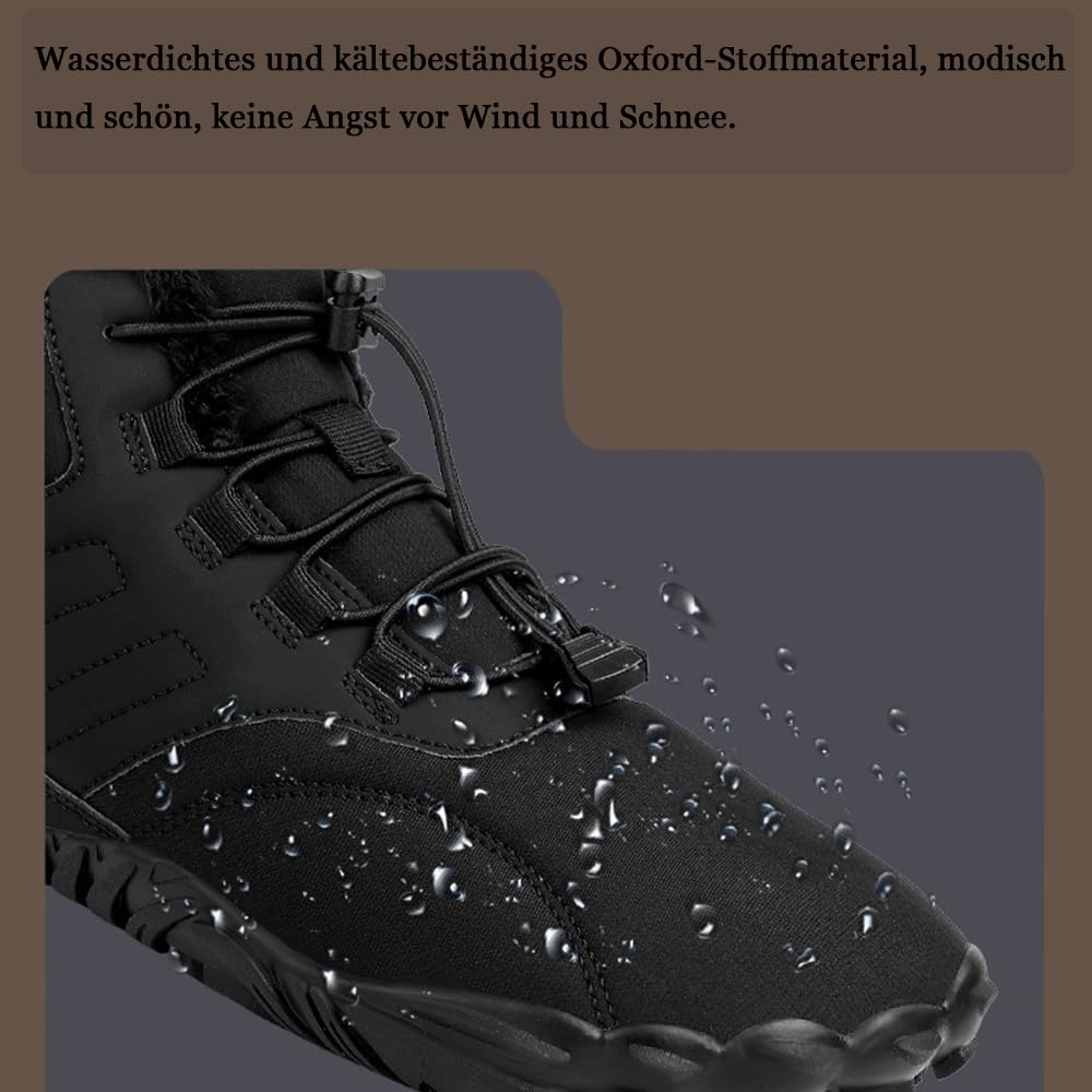 Buty do chodzenia boso, zimowe, outdoorowe, dla mężczyzn i kobiet, na jesień i zimę, wodoszczelne, do chodzenia boso, buty barefoot