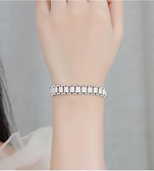 Amazon.co.jp: LOEXZAH 1mm メンズ モアッサナイト テニス