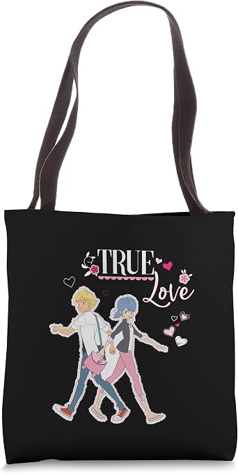 Miraculous Ladybug Charming Paris true Love Tote Bag