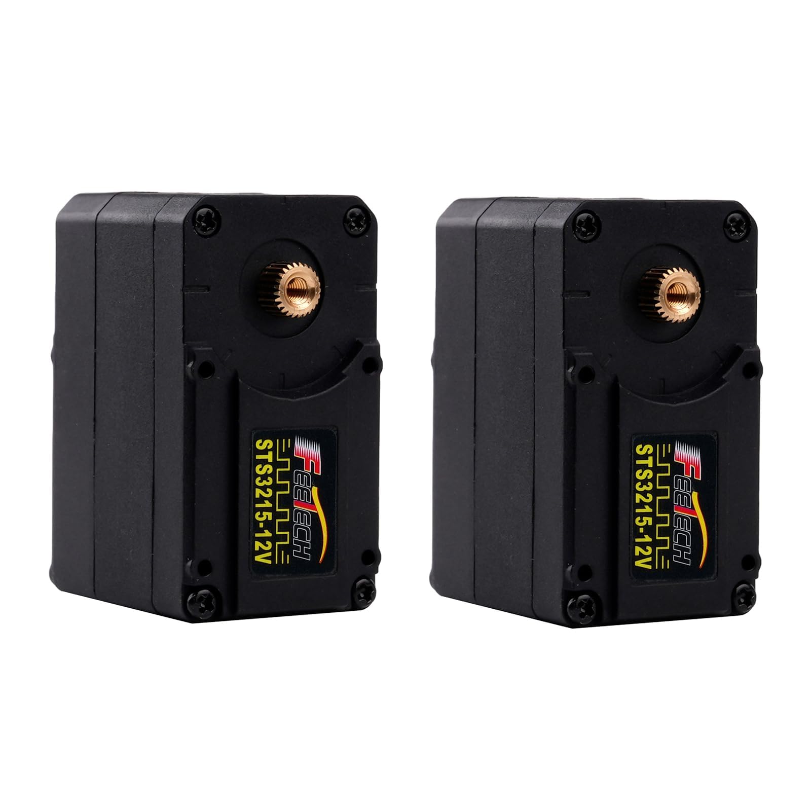 RCmall 30KG High-Torque Serial Bus Servo 12V 360° Continuous Rotation Programmable Smart Industrial Digital Servo with Controller for RC Car Steering