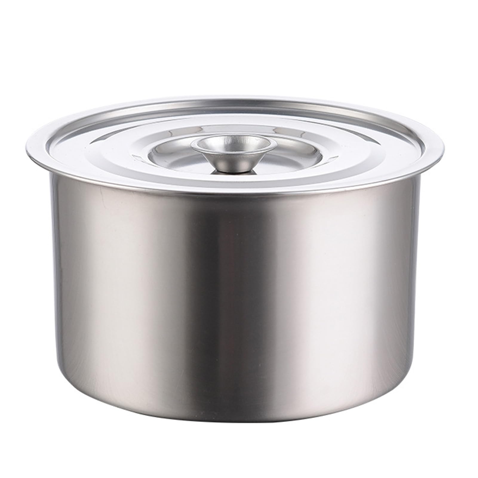 Generic Stainless Steel Sugar Bowls with Lid, Small Condiment Containers for Serving Sugar, Pepper, Salt, Spice, for Home and Kitchen (4.72x4.92x2.68inch), Generic20240320, Sliver