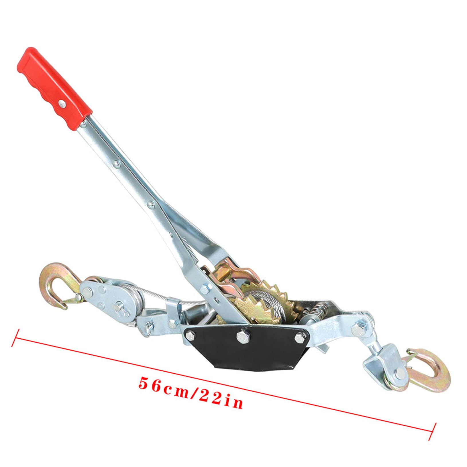 Dual Rim Puller Snapklik.com : Raseparter Heavy Duty 2 Ton Power Dual Gear Ratchet ...