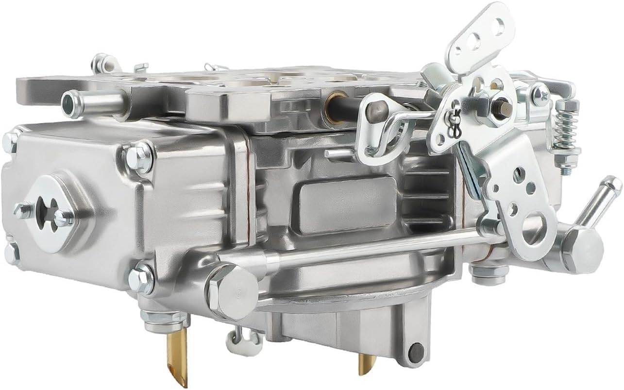 4 Barrel Aluminum Alloy Carburetor 600 CFM Manual Choke Compatible For 4160 0-1850S