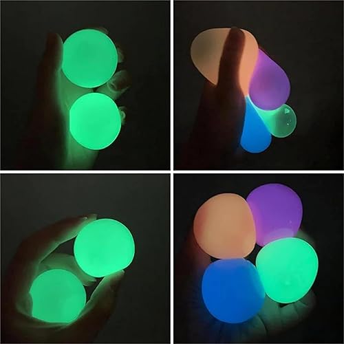 Miniatura 6 de Lumiballs, Lumiballs que brillan en la oscuridad que se pegan, 4812 unidades, bolas adhesivas, pared y techo (8 unidades)