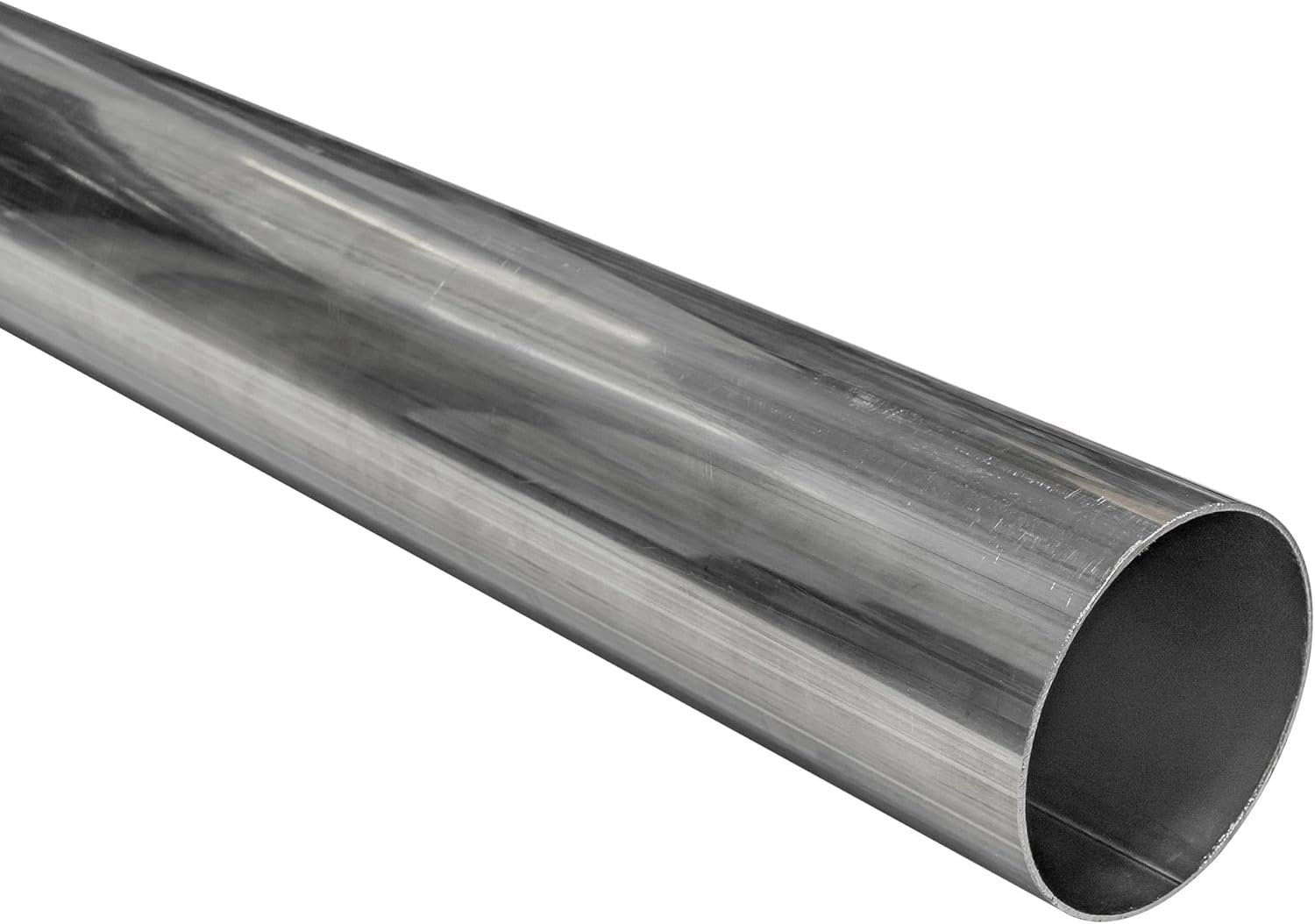 3" OD 304/304L Stainless Steel Tubing, 18 Gauge (.049), Welded, A269, Mill ID, Bright Annealed OD - 3' Length