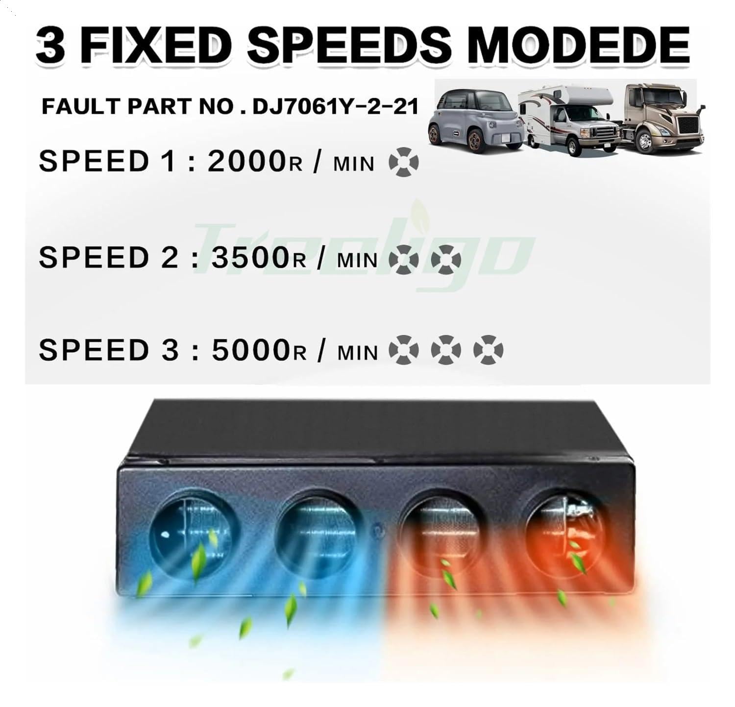 12V Auto Air Conditioning Compressor Evaporator Condenser Fan 24V Car Air Conditioner Cool Heat A/C