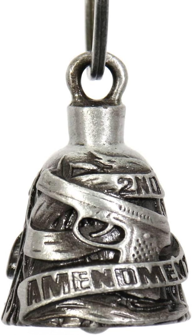 Milwaukee Leather Motorcycle Good Luck Bell | Key Chain Accessory for Bikers | MLB90XX