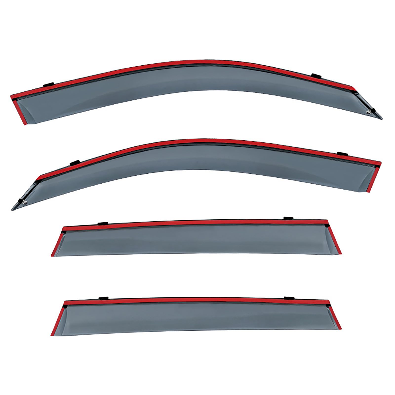 Compatible con Acura TL 2009-2014, 4 Piezas Lado De Automóviles Windows Deflectores De Viento Parabrisas Viseras Solares Deflectores Aire