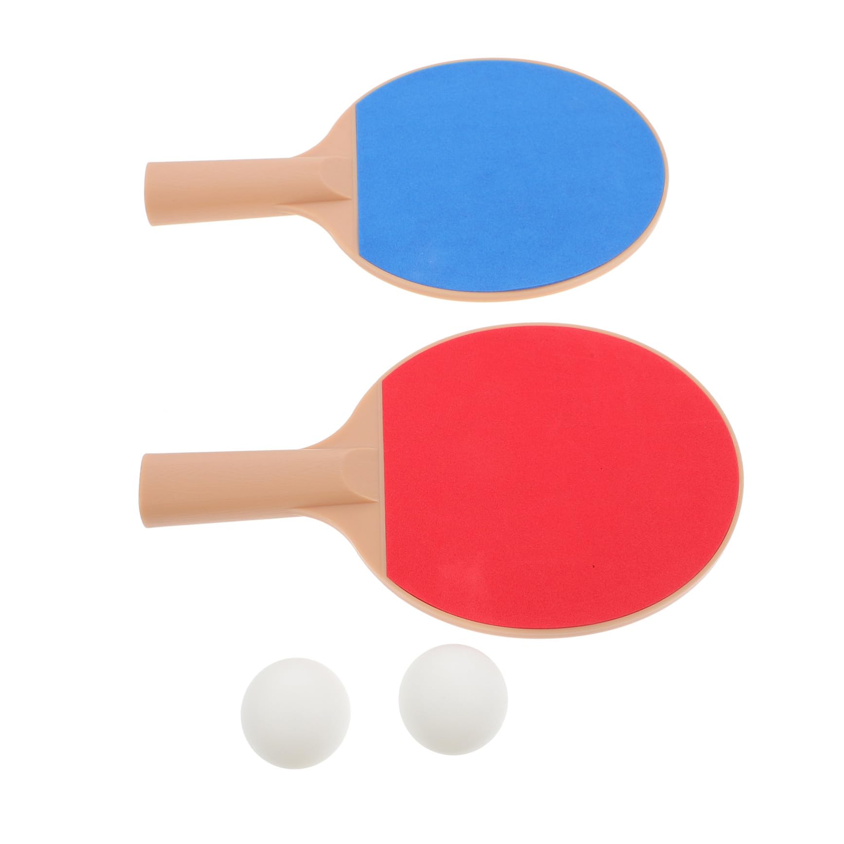 Mikikit Table Tennis Racket Set for Boys and Girls Bouncy Paddle Rackets Fun for
