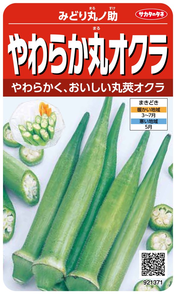Amazon | サカタのタネ 実咲野菜1371 やわらか丸オクラ みどり丸
