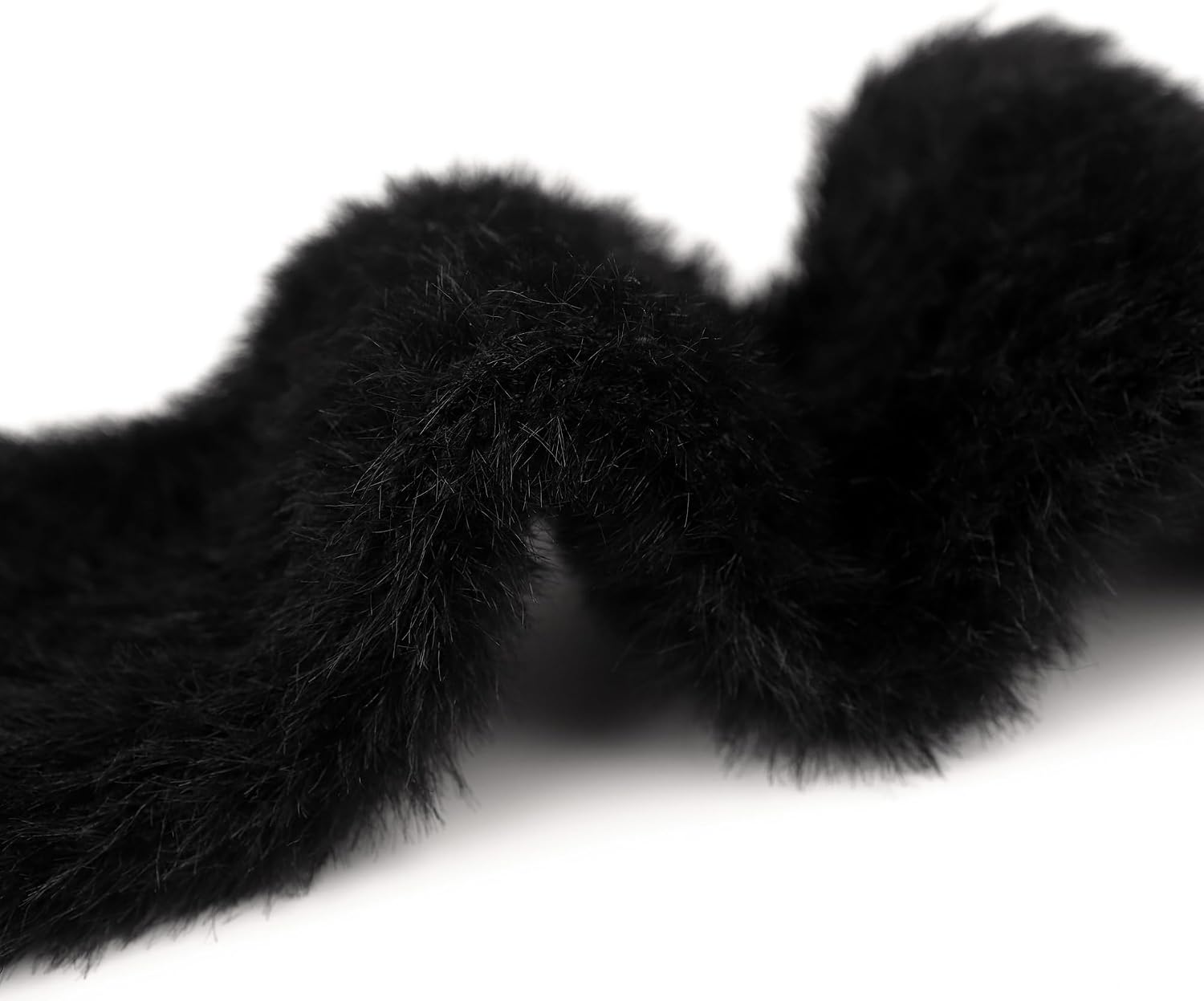 F Flammi Women Arm Warmers Mink-Like Velvet Fingerless Gloves Y2K Wrist Warmers