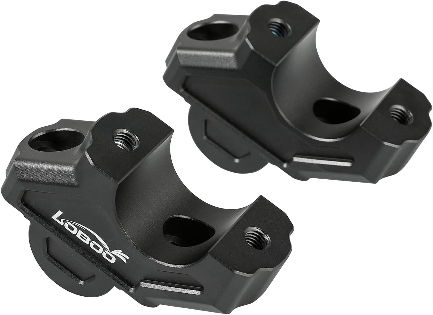 Motorcycle Handlebar Riser Clamp, Bar Risers Increase Motorcycle Handlebar Height ，Compatible With Harley-Davidson Pan America 1250，Motorcycle Handlebar Heightening Riser Mount Clamp