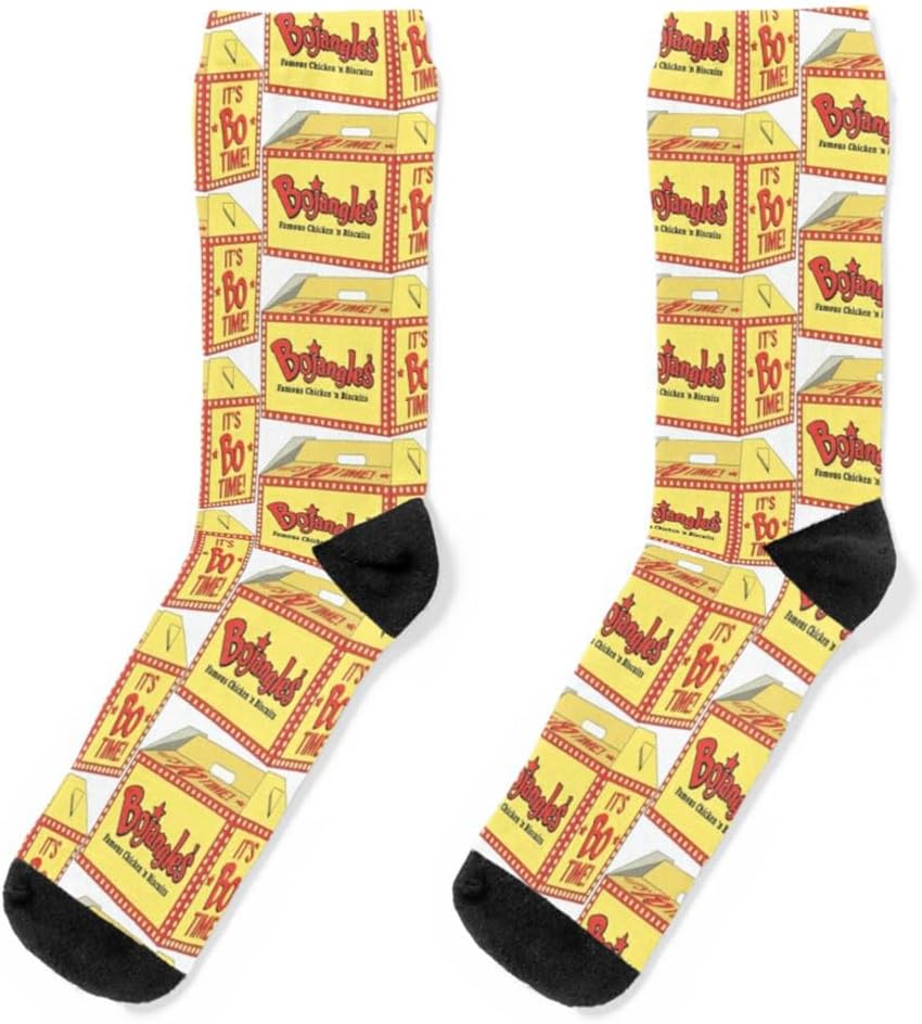 Unisex Socks Bojangles Unique Warm Thanksgiving Birthday Running Sports Socks Gifts For Christmas Presents, 10-13