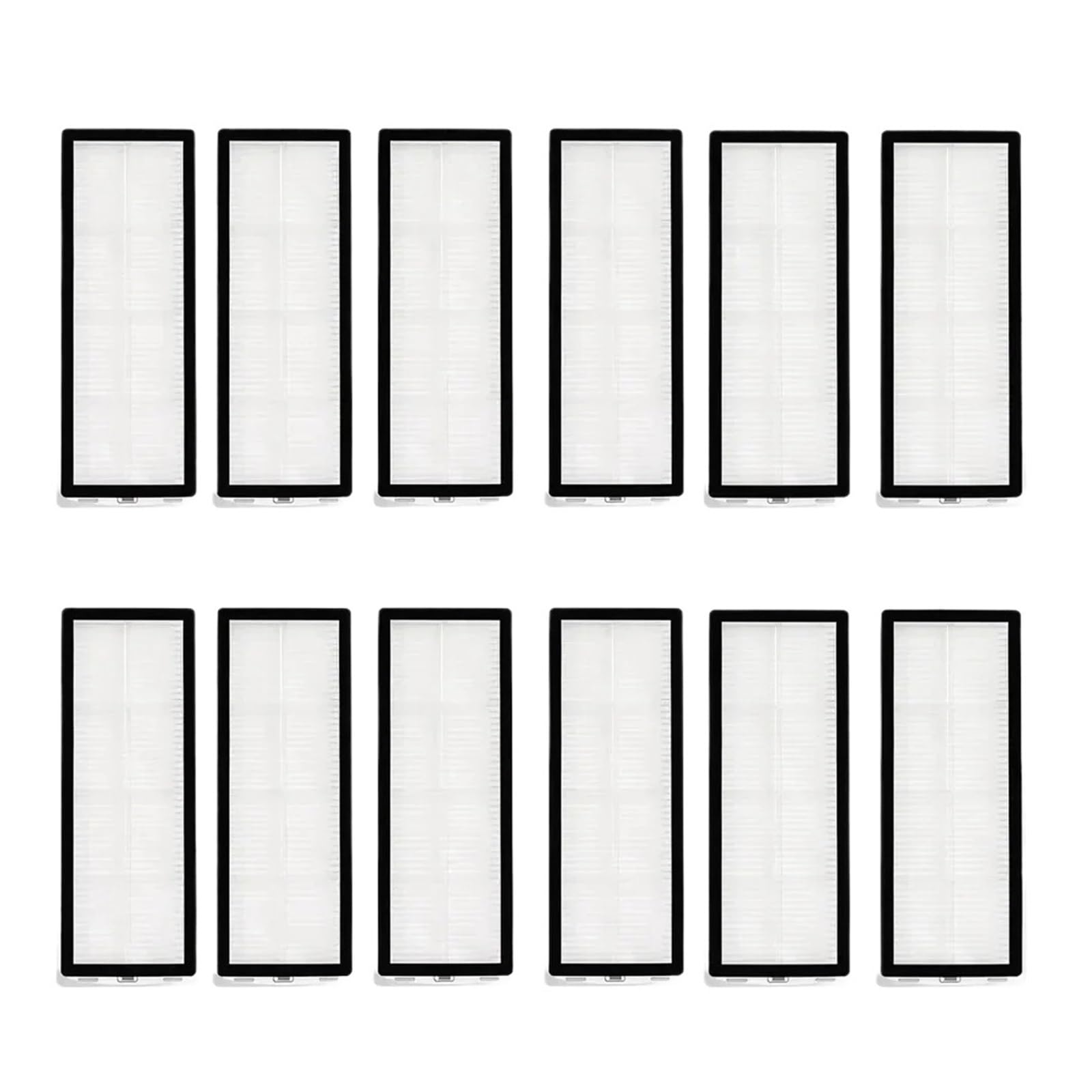 LTDXLNBWQ HEPA Filter, Compatible With Xiaomi X10+ X20+ Plus S20+ S10+ B108GL B105 Mop 2 Ultra STYTJ01ZHM 1C 2C 1T Vacuum, Compatible With Dreame L10S Ultra F9 W10(12PCS)