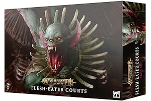 Command flesh-eating ghouls with the Warhammer AoS: Flesh Eaters Court Combat Patrol Box