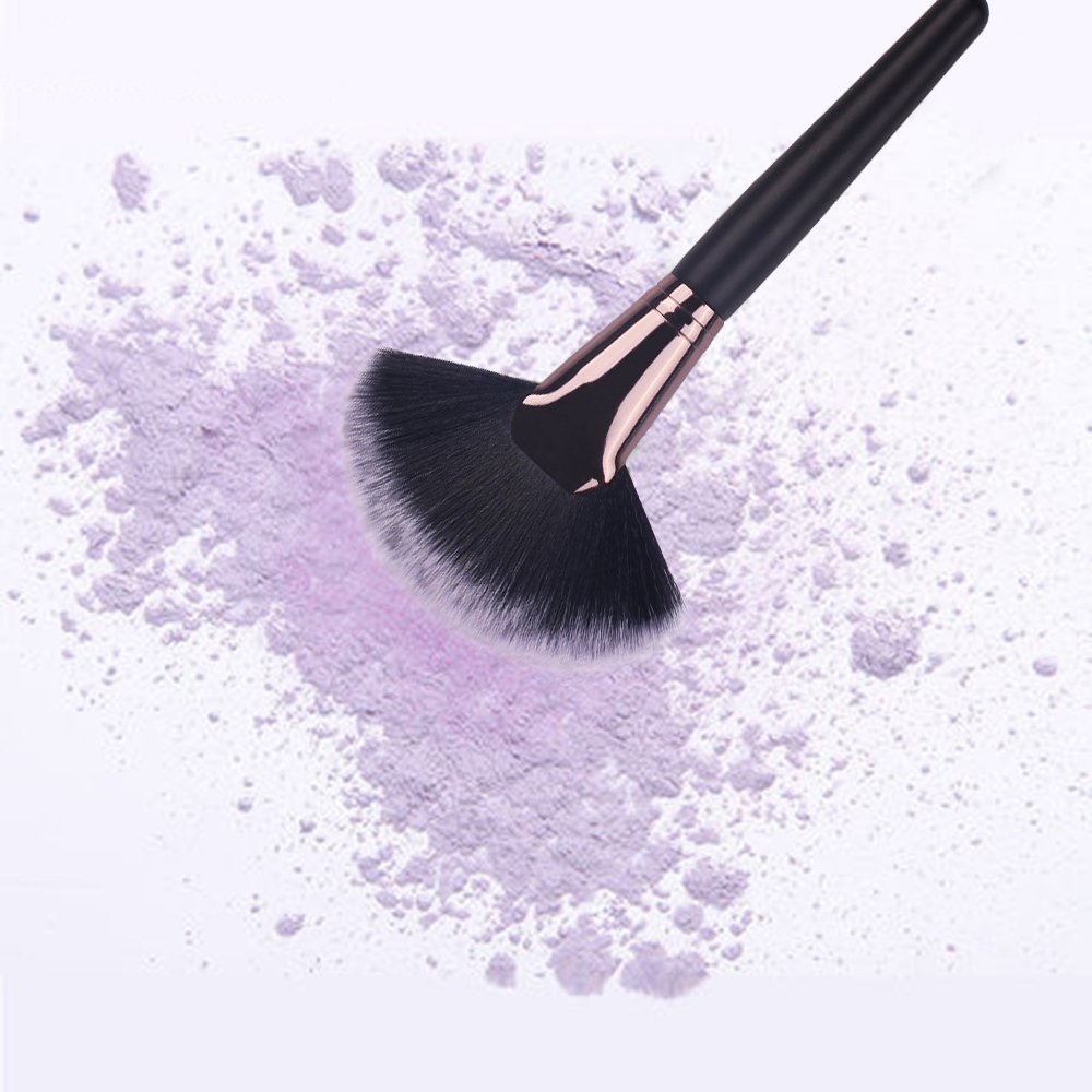 Fan Brush, Blush Brush, Large Vegan Makeup Brush