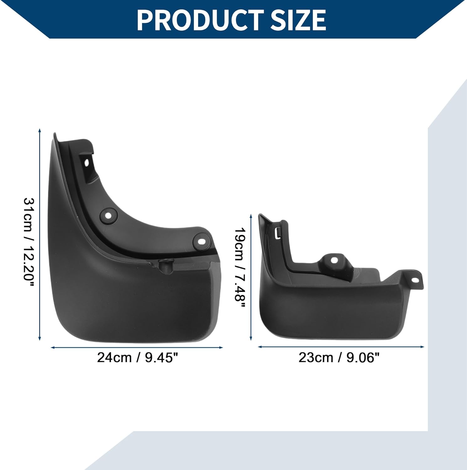 Mud Flaps Splash Guards W/Mount Accessories for Land Rover Range Rover Sport High Configuration 2023 Front Rear Mud Guards 1 Set
