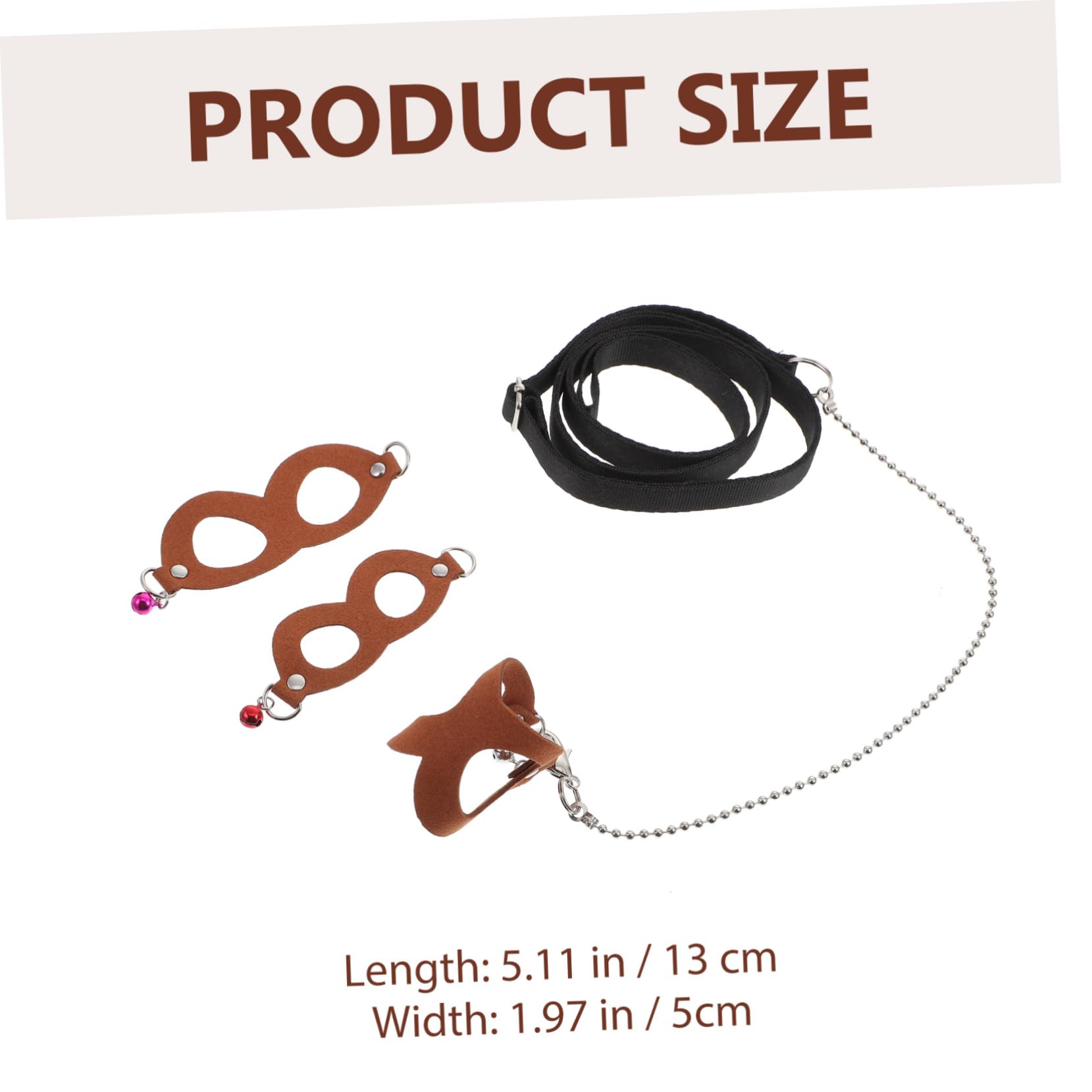 MERRYHAPY 1Set Sugar Glider Traction Rope Sturdy Pet Leash for Outdoor Walking Comfortable and Durable Design for Small Pets for Relaxing After Work