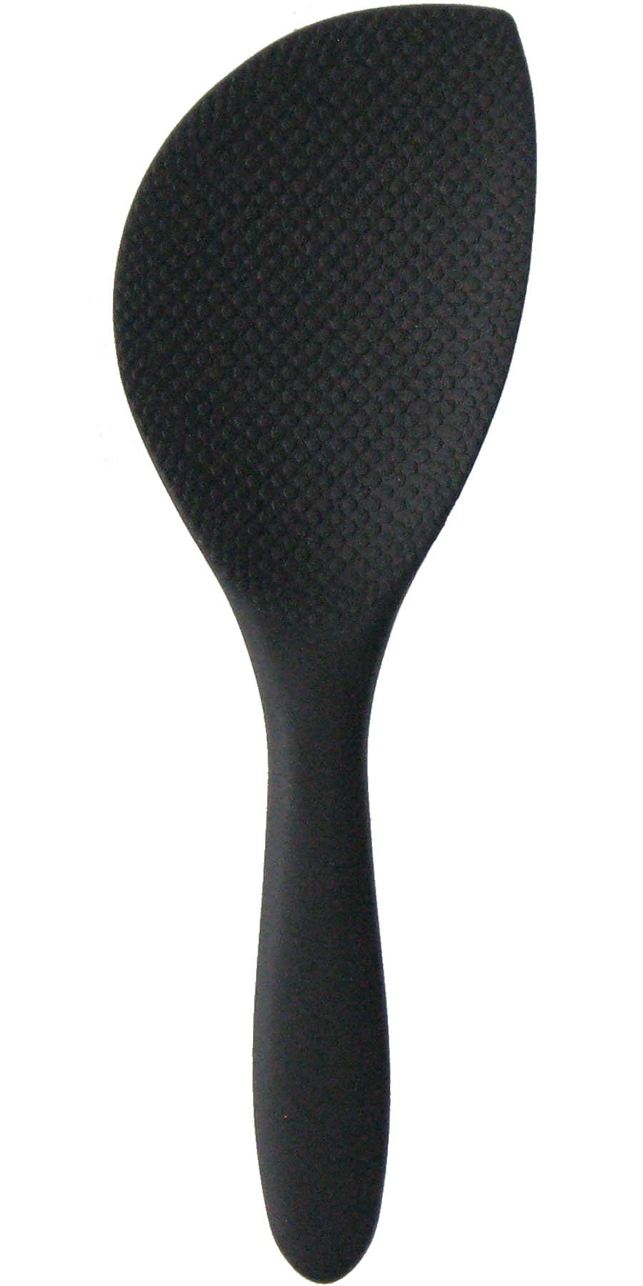 Nagao Tsubame Sanjo Rice Spoon, Super Water Repellent, Super Peel, Non-Stick, TPX Resin, Double Embossed, Dishwasher Safe, 8.3 inches (21 cm), Right Hand, Black, Made in Japan : Home & Kitchen