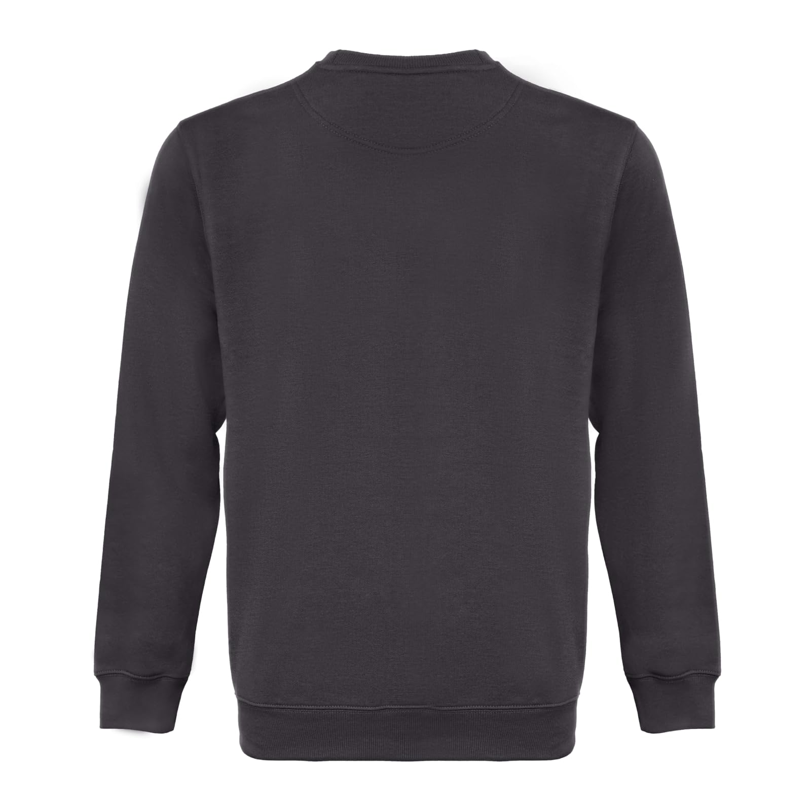 WORK IDEA Men's Round Neck Sweatshirt, Workwear, Basic Pullover for Men - 3