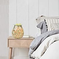 Vista 2 de Electric Wax Melts Warmer Burner Essential Oil Warmer Wax Tart Burner Fragrance Night Light Aroma Decorative for Home Office Bedroom Living Room