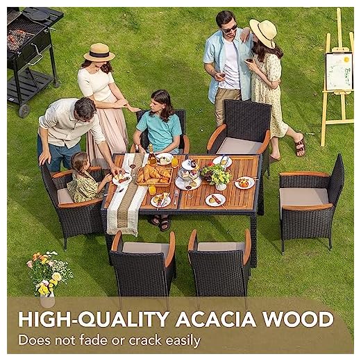 Devoko 7-Piece Patio Dining Set