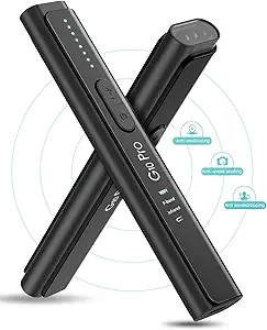 JEPWCO G10 Pro Hidden Camera Detectors, Professional Anti Spy Detector, RF Signal/Magnetic/Bug/Hidden Devices Detector for GPS Tracker Listening Device, Portable for Car,Office,Travel