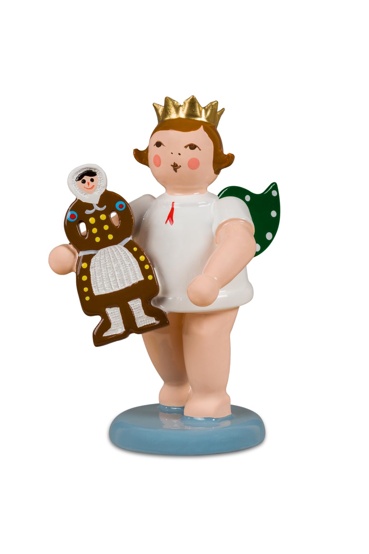 Ange de Noël en bois Rudolphs Schatzkiste figurine cadeau de collection