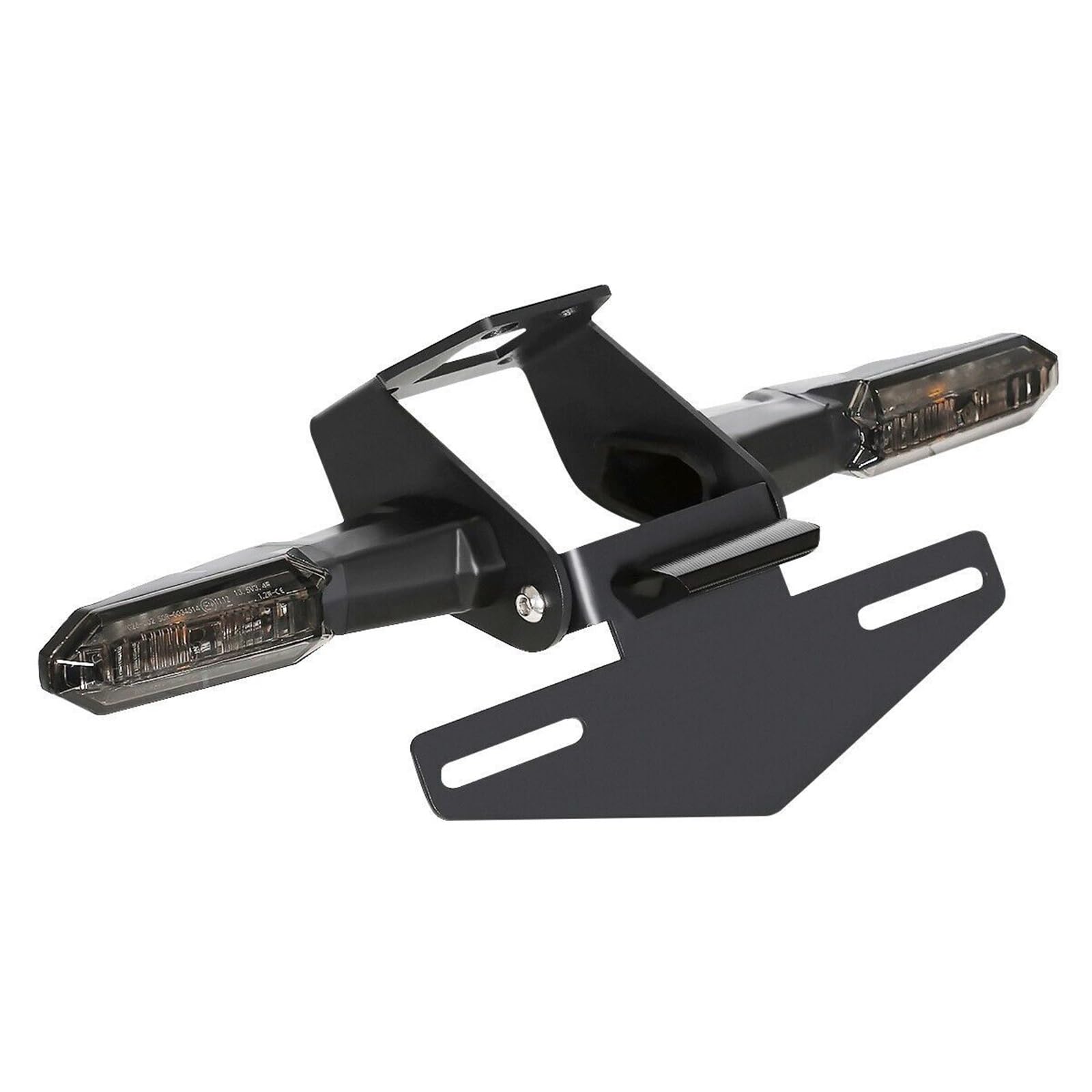Tablica rejestracyjna motocykla Zestaw uchwytów na tablicę rejestracyjną motocykla z kierunkowskazami LED pasującymi do motocykli KAWASAKI NINJA 250, 400, 500, Z500, Z400, Z300, Z250